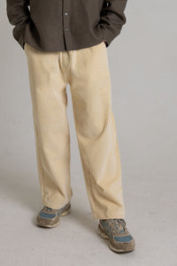 Cream Corduroy Pants