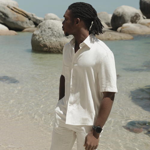 The Foundation Linen Set — Oat