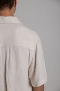 Oat Linen Shirt - Short Sleeve